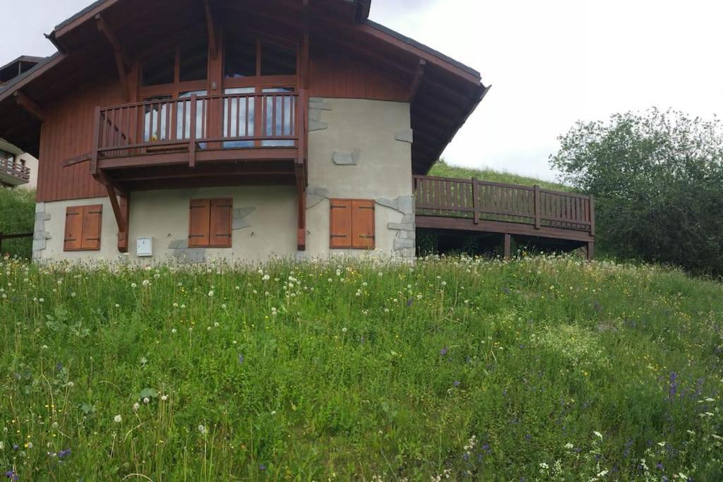 Chalet La Plagne Montalbert Pied Des Pistes Exterior foto