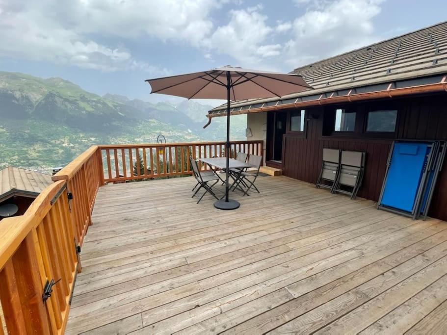 Chalet La Plagne Montalbert Pied Des Pistes Exterior foto