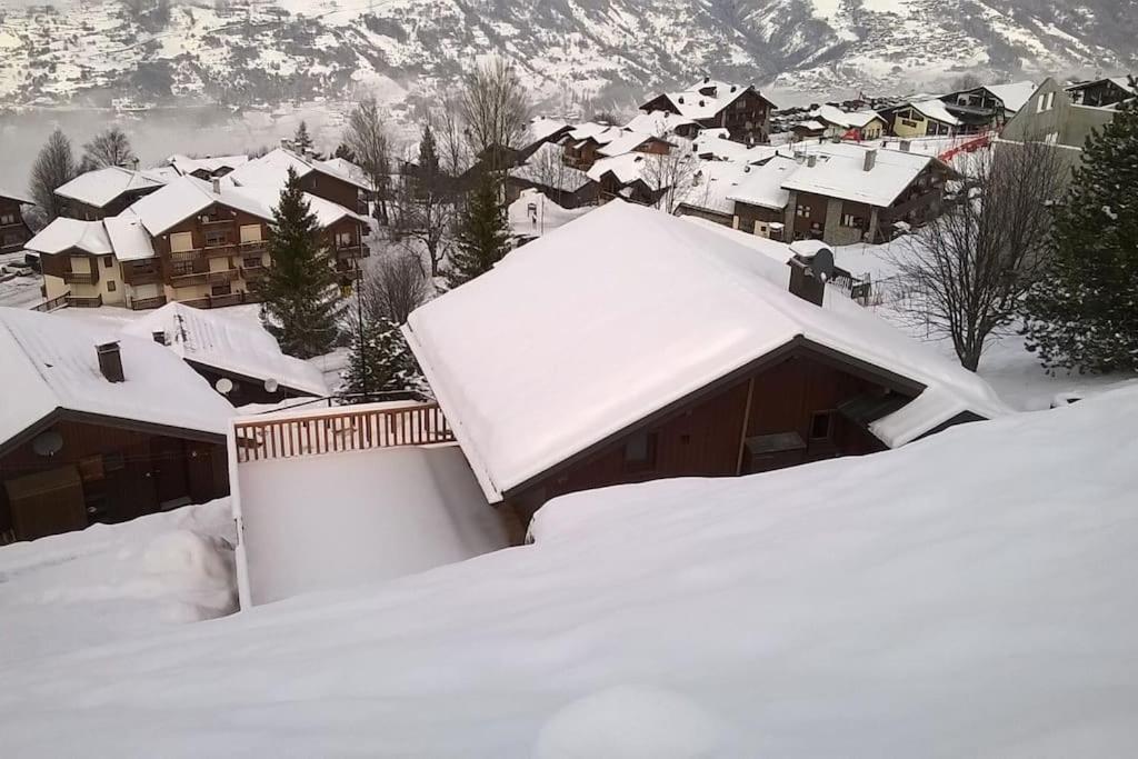 Chalet La Plagne Montalbert Pied Des Pistes Exterior foto