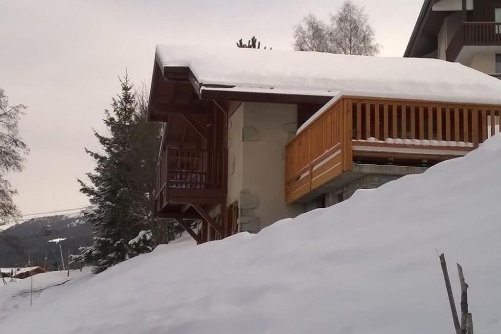 Chalet La Plagne Montalbert Pied Des Pistes Exterior foto