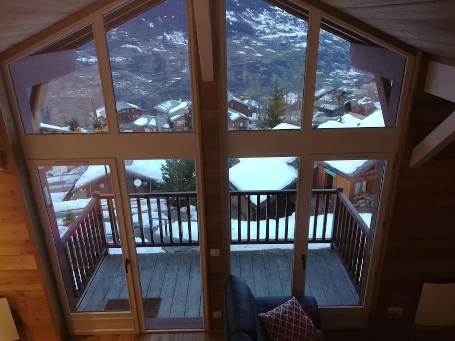 Chalet La Plagne Montalbert Pied Des Pistes Exterior foto
