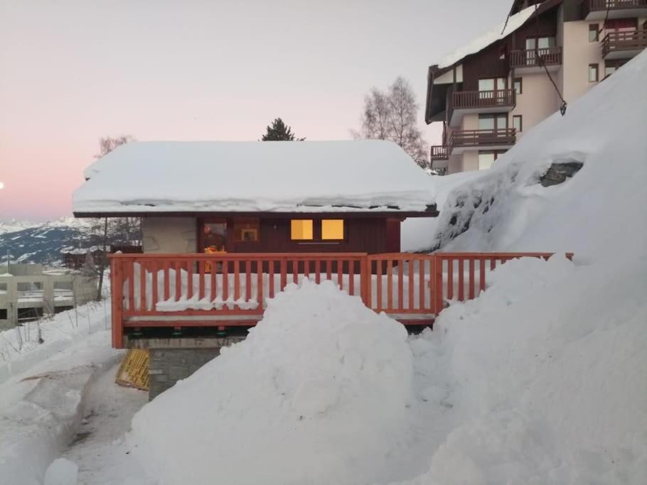Chalet La Plagne Montalbert Pied Des Pistes Exterior foto