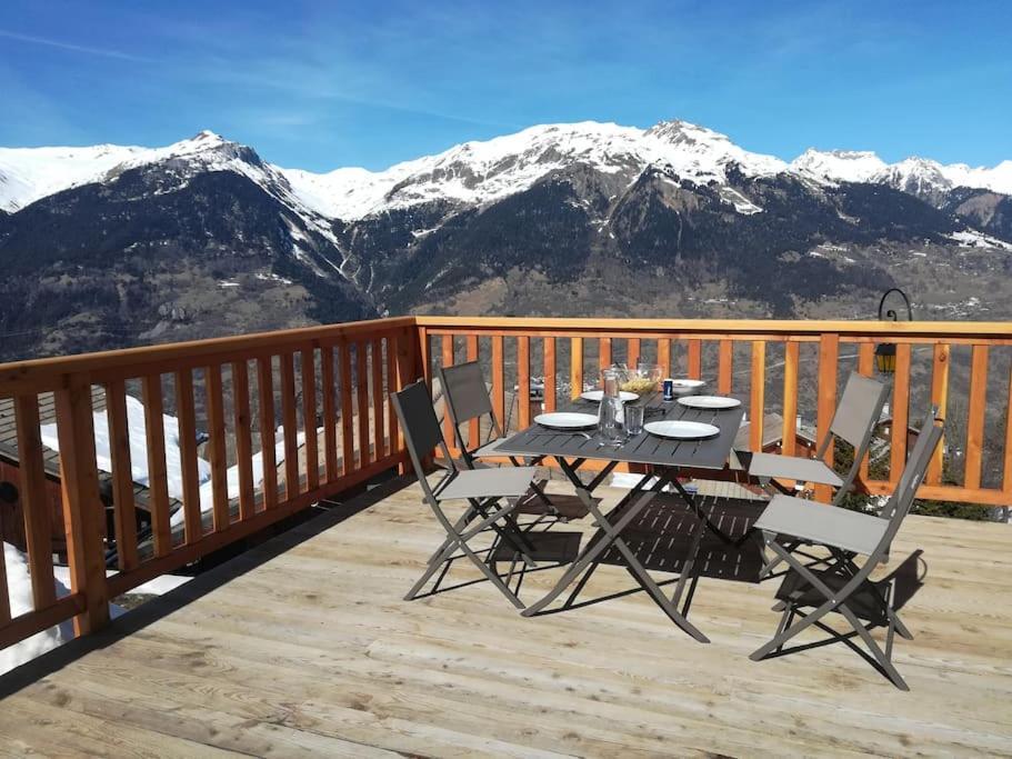 Chalet La Plagne Montalbert Pied Des Pistes Exterior foto